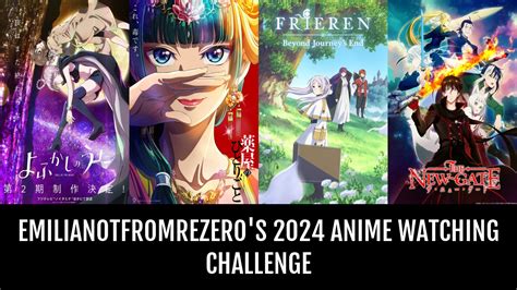 EmilianotfromReZero S 2024 Anime Watching Challenge Anime Planet