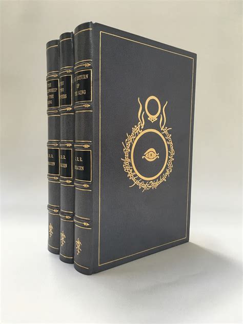 J.R.R. Tolkien book shop - custom Lord of the Rings rebindings