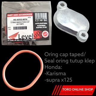 Jual Seal Oring Tutup Klep Karisma Supra X Level Up Bahan Silicon