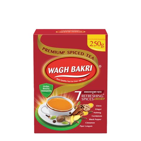 Wagh Bakri Premium Spiced Tea With Refreshing Spices Gram