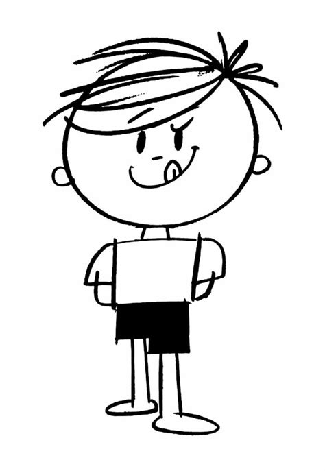 Desenho Do Menino Maluquinho - Desenhos do Menino Maluquinho para colorir - Bora Colorir