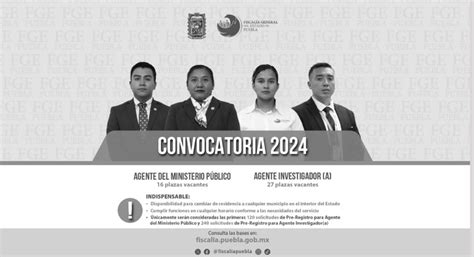 ¡convocatoria Fgr Registro 2024 A La Fiscalía General De La República