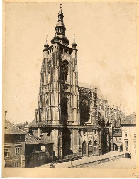 Prague cathédrale Saint Guy Katedrála svatého Víta by Photographie