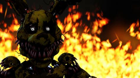 Nightmare Springtrap Burn Sfm Fnaf By Thesitcixd On Deviantart