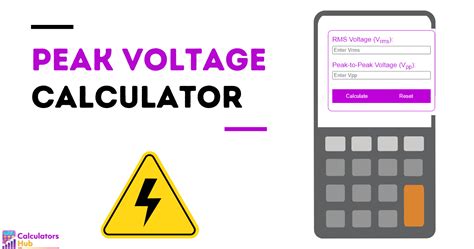 Peak Voltage Calculator Online