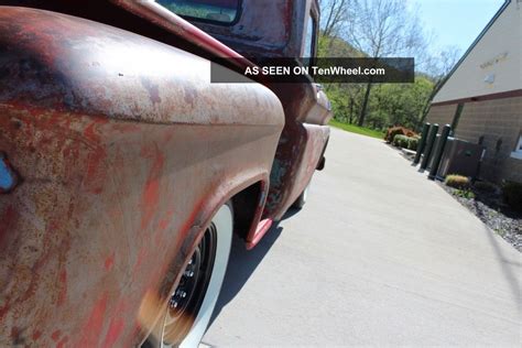 1965 Chevy C10 Stepside Patina 350 Engine 350 Turbo Auto Rat Rod