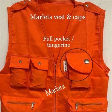 Chaleco Vest Full Pockets Multiple Pockets For Toda Barangay Tanod Vest