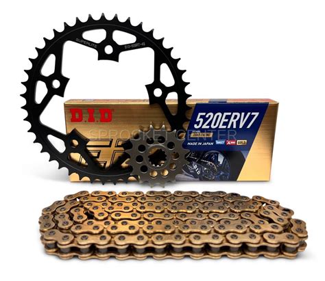 Yamaha R M R Conversion Superlite Rsx Sprocket Set With Chain