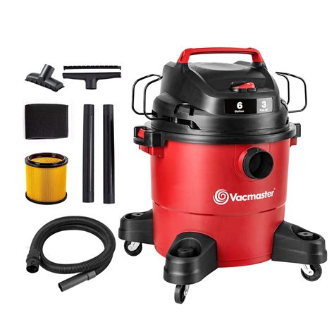 Vacmaster Red Edition VJF607PF 1101 Portable Wet Dry Shop Vacuum 6