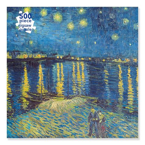 Adult Jigsaw Puzzle Van Gogh Starry Night over the Rhône 500 pieces