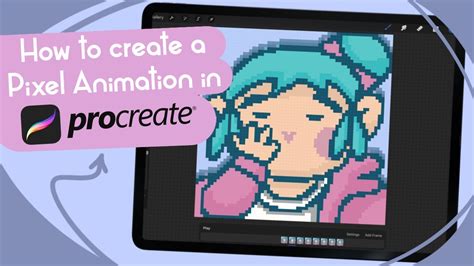 How To Create A Pixel Animation In Procreate Youtube