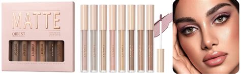 Colors Matte Liquid Eyeshadow Set Smooth Cream Eyeshadow Neutral