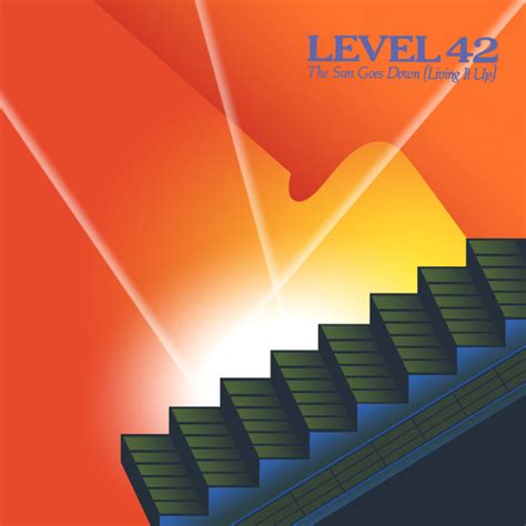 Level 42 The Sun Goes Down Living It Up 1983 Silver Injection