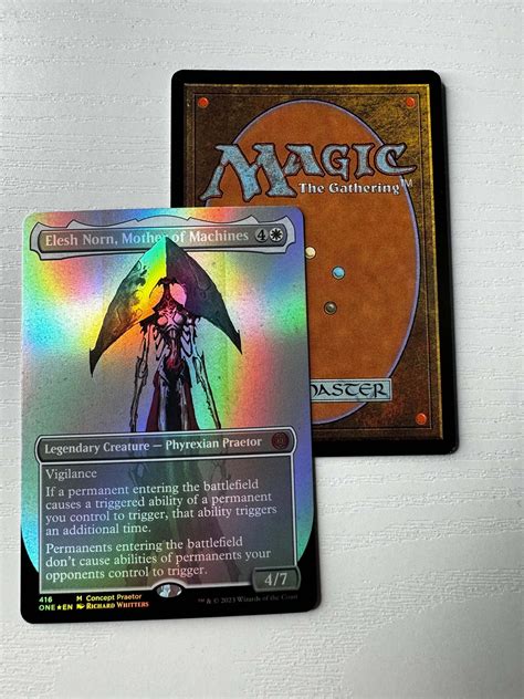 Elesh Norn Mother Of Machines Concept Praetor Foil Proxy Goddess 3 0