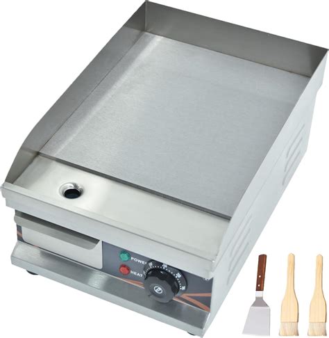 Electric Griddle Commercial Counter Top Stainless Steel Hot Plate