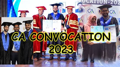 Ca Convocation Day Icai Convocation Bangalore Youtube