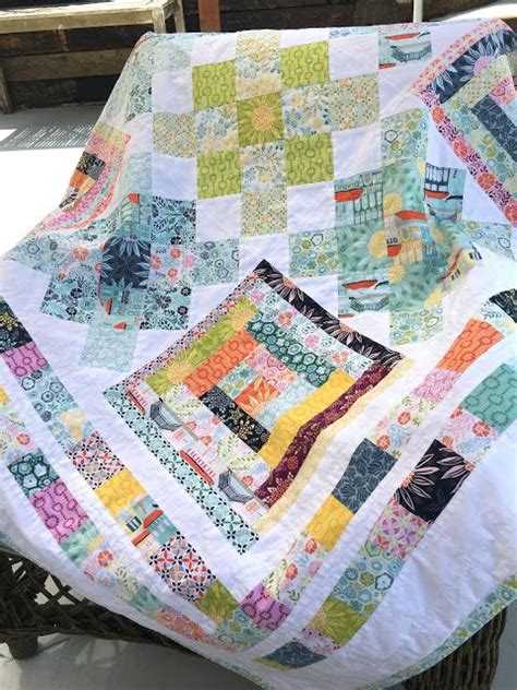 Ye Olde Sweatshop Grand Canal Scrap Quilt Large Granny Square Tuto