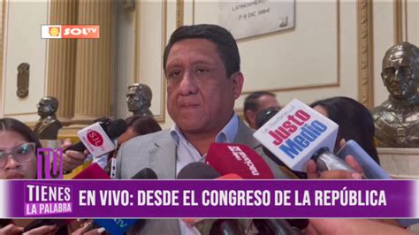 Congresista Héctor Ventura la inseguridad nos sigue ganando la