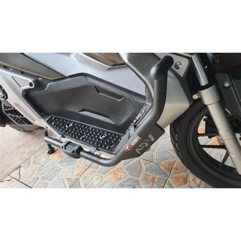 Ready Stock Adv And Nmax V Red Motoshield Half Crashguard Lazada Ph