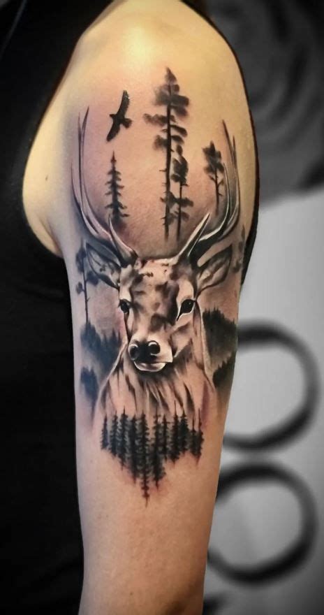 Captivating Deer Tattoo Designs Meanings Tattoo Me Now Deer