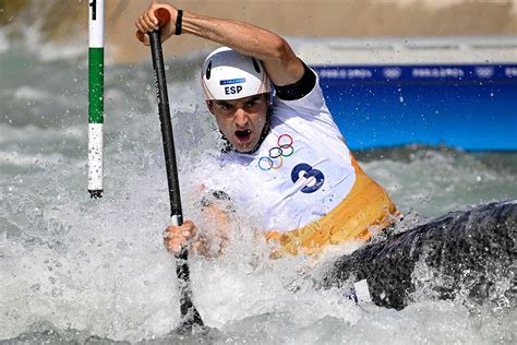 Miquel Trave Durante La Semifinal Del Slalom C En Vaires Sur Marne