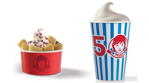 Wendy's 50th Birthday: New Birthday Cake Frosty Flavor and Free Food ...