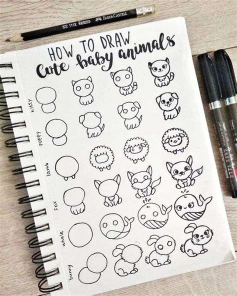 30 Cute Bullet Journal Doodles that are Super Easy to Draw!