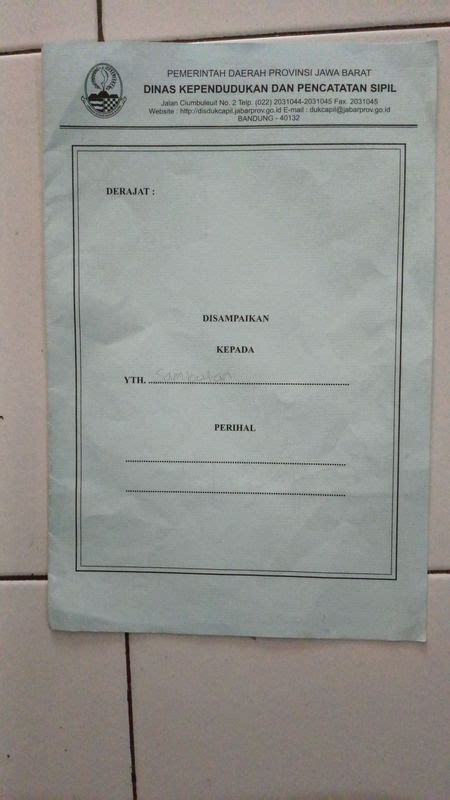Cetak Omslagh Ukuran Double Folio Warna Biru