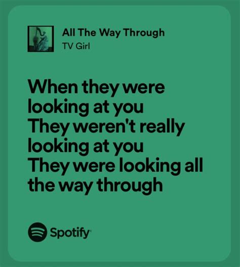 a green background with the words, when they were looking at you they ...