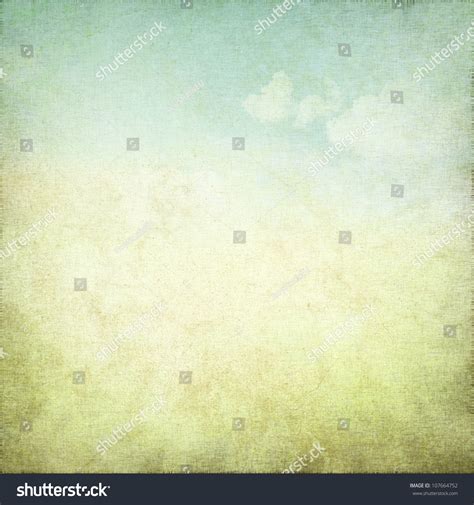 Old Grunge Background Delicate Abstract Canvas Stock Illustration