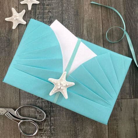 Seashell Themed Gift Wrapping Gift Wrapping Love