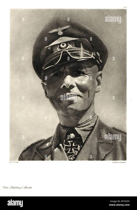 Erwin Rommel 1891 1944 Oberbefehlshaber Des Deutschen Afrika Korps