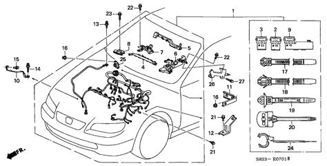 Honda Accord Engine Parts Diagram