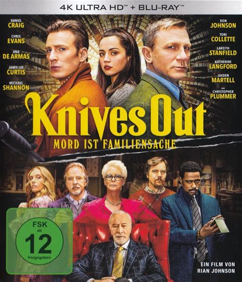 Knives Out Mord Ist Familiensache Dvd Blu Ray 4k Uhd Oder Stream