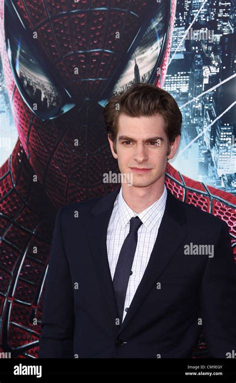 The Amazing Spider Man Andrew Garfield Banque De Photographies Et D