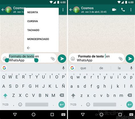 Whatsapp As De F Cil Es Ahora A Adir Formato De Texto A Tus Mensajes