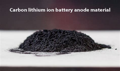 Introduction and synthesis of lithium ion battery anode materials - TYCORUN