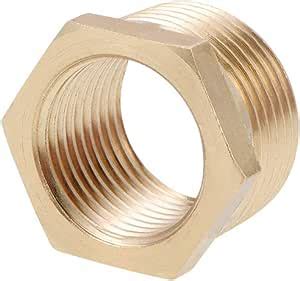 Amazon Uxcell Brass Threaded Pipe Fitting G3 4 Male X G1 2 Female