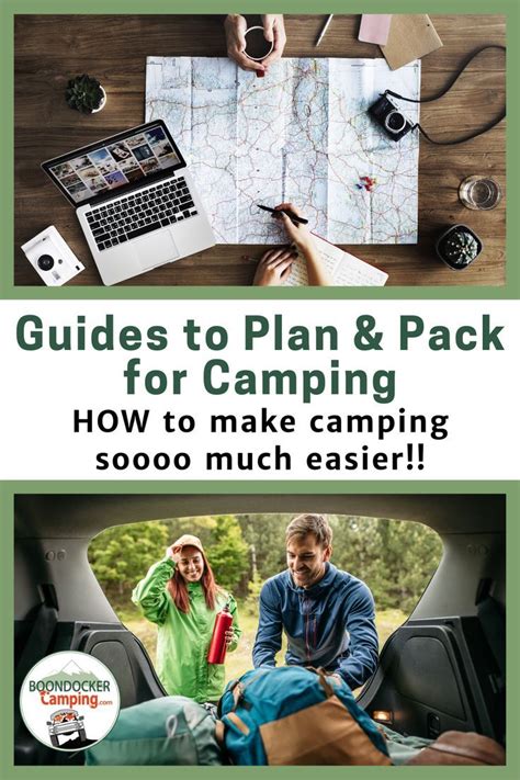 Easy Guides For How To Plan Pack And Organize Camping Trips Easy Camping Trip Planning