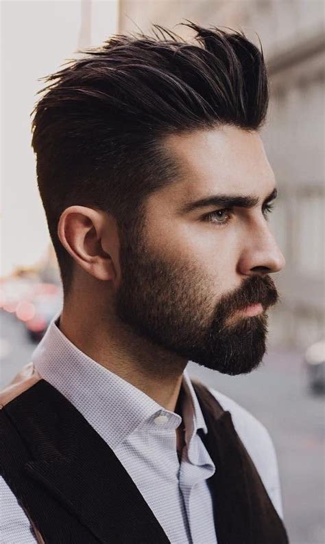 Handsomeness As It Is Latest Mens Hair Trends 2019 Beard Styles Short Mens Hairstyles Short