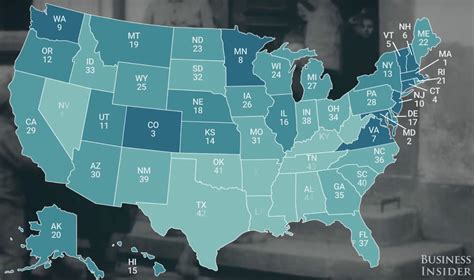 United States Education Map