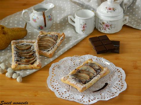 Sfogliatine Con Cioccolato E Pere Sweet Moments Ricette