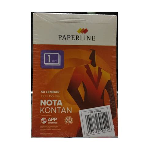 Jual Nota Kontan Paperline Ply Lembar Jakarta Timur Lestari