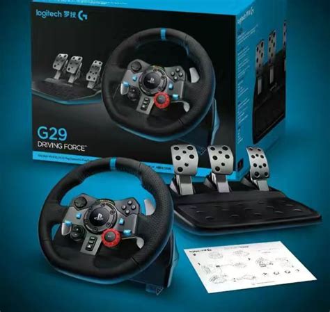 Игровой руль Logitech G G29 купить на OZON по низкой цене (1276571318)