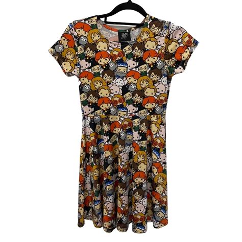 Harry Potter Kids Dress Size 10 Multicoloured S