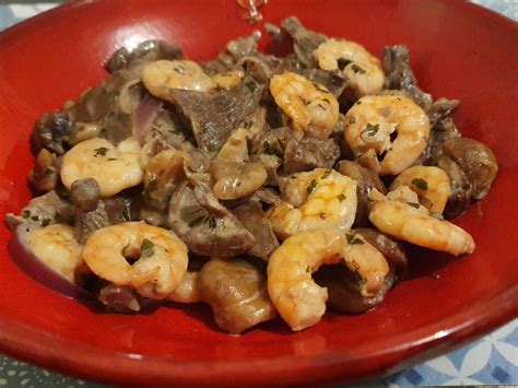 Po L E Foresti Re Aux Champignons Ch Taignes Et Crevettes Gourmicom