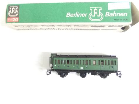 BTTB TT 3 achs Abteilwagen mit Bh DB Ep III Modellbahn Nütz