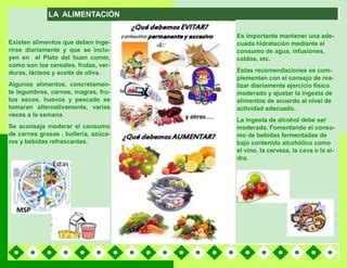 Triptico alimentación PPT