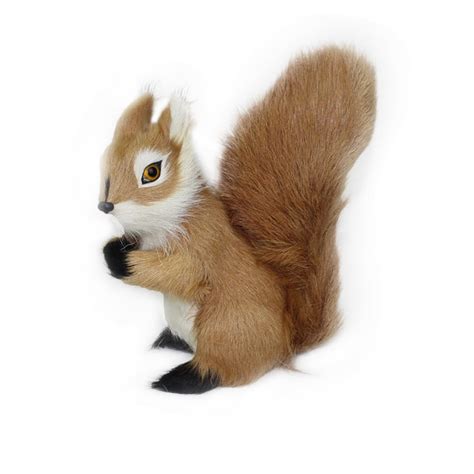 BCMMKLPP 7Inch Plush Squirrel Stuffed Animal, The Petting Zoo Squirrel