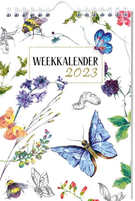 Botanical Weekkalender Spiraalgebonden Readshop